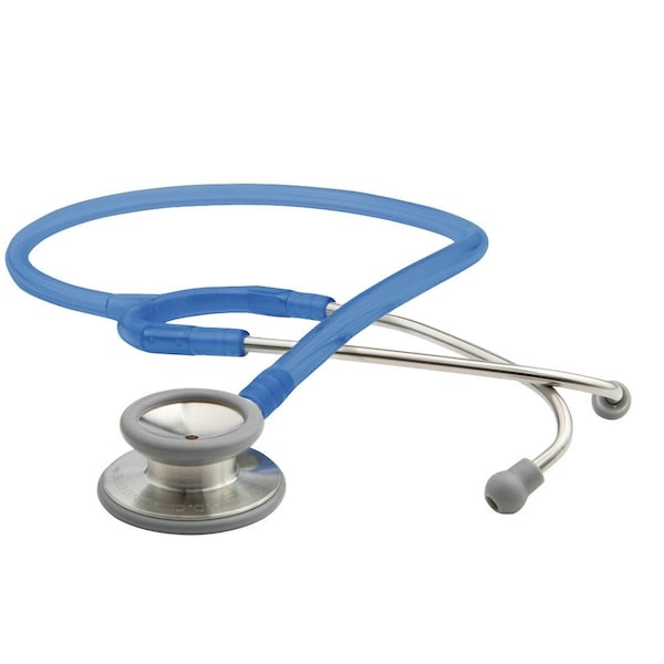 Adc ADSCOPE Stethoscope - Adult 30", Sapphire Ice 603FRB